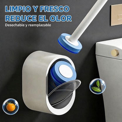 Cepillo de váter desechable de pared Heroza™ que reduce los olores