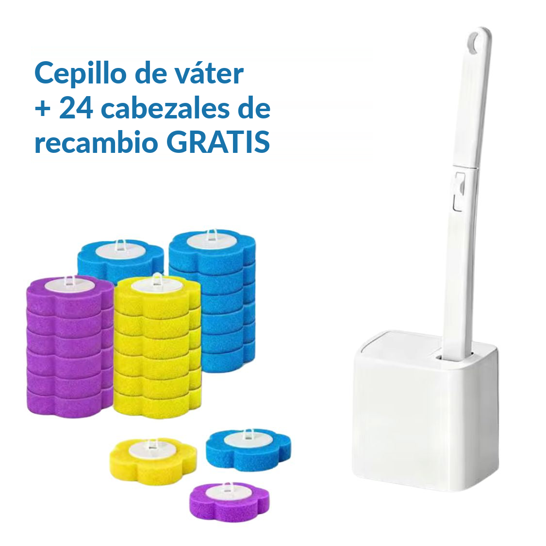 Heroza™ cepillo de váter V1 + 24 cabezales de recambio GRATIS