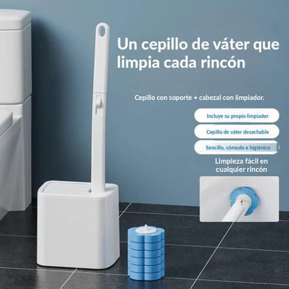 Heroza™ cepillo de váter V1 que limpia cada rincón del inodoro